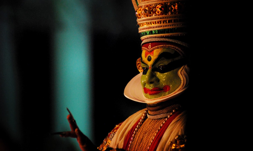Danse kathakali à Cochin