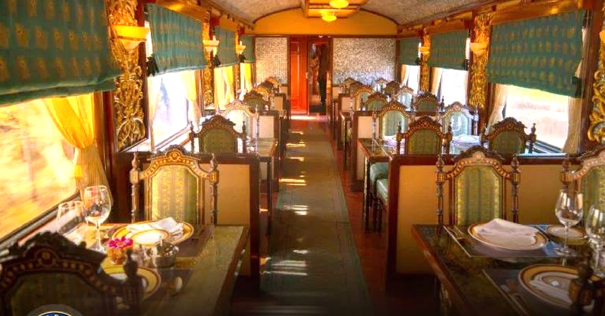 Train de luxe en Inde