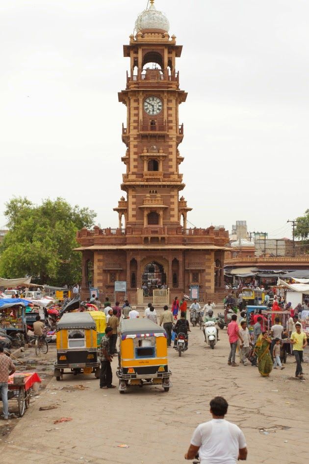 Tour de l’horloge à Jodhpur